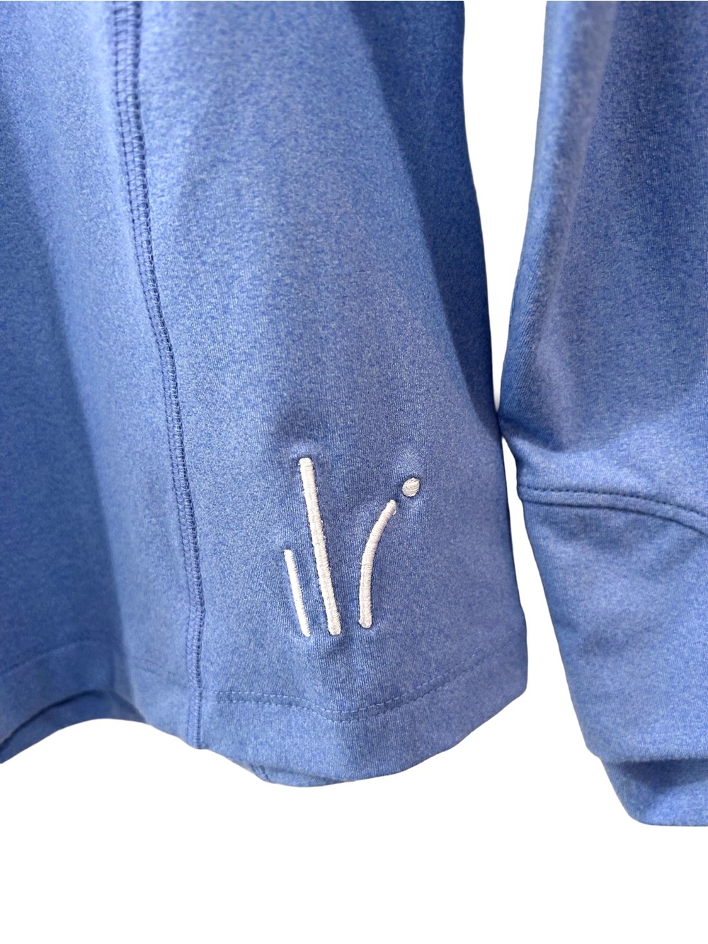 Rhoback women’s Performance Q-Zip Pullover quarter zip M blue heather *branded - Picture 10 of 10
